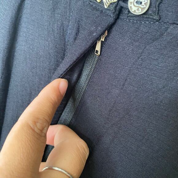 Paul Ropp Women's Black Silk Pants Vintage Size 3 US Y2K 90s Regular Fit NEW - Picture 12 of 12